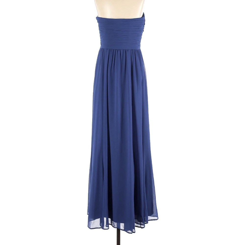 Lauren Ralph Lauren Blue Strapless Gown for Weddings